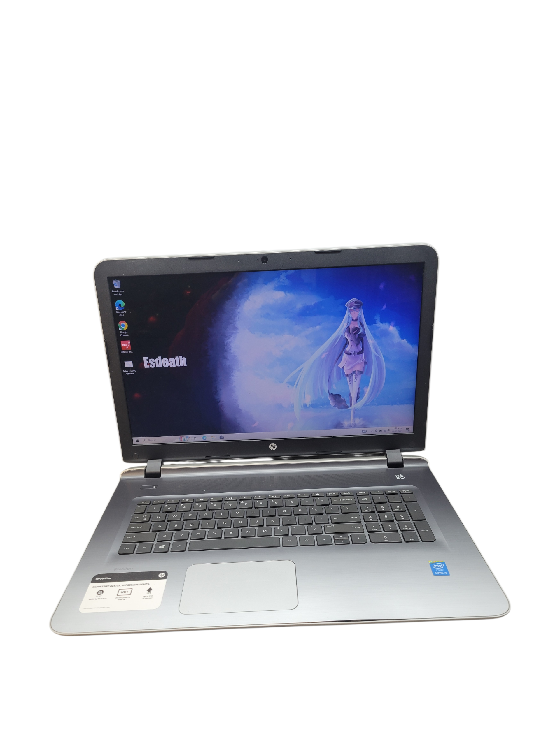 LAPTOP HP PAVILION NOTEBOOK i5 5TA GEN 8GB RAM 240GB SSD