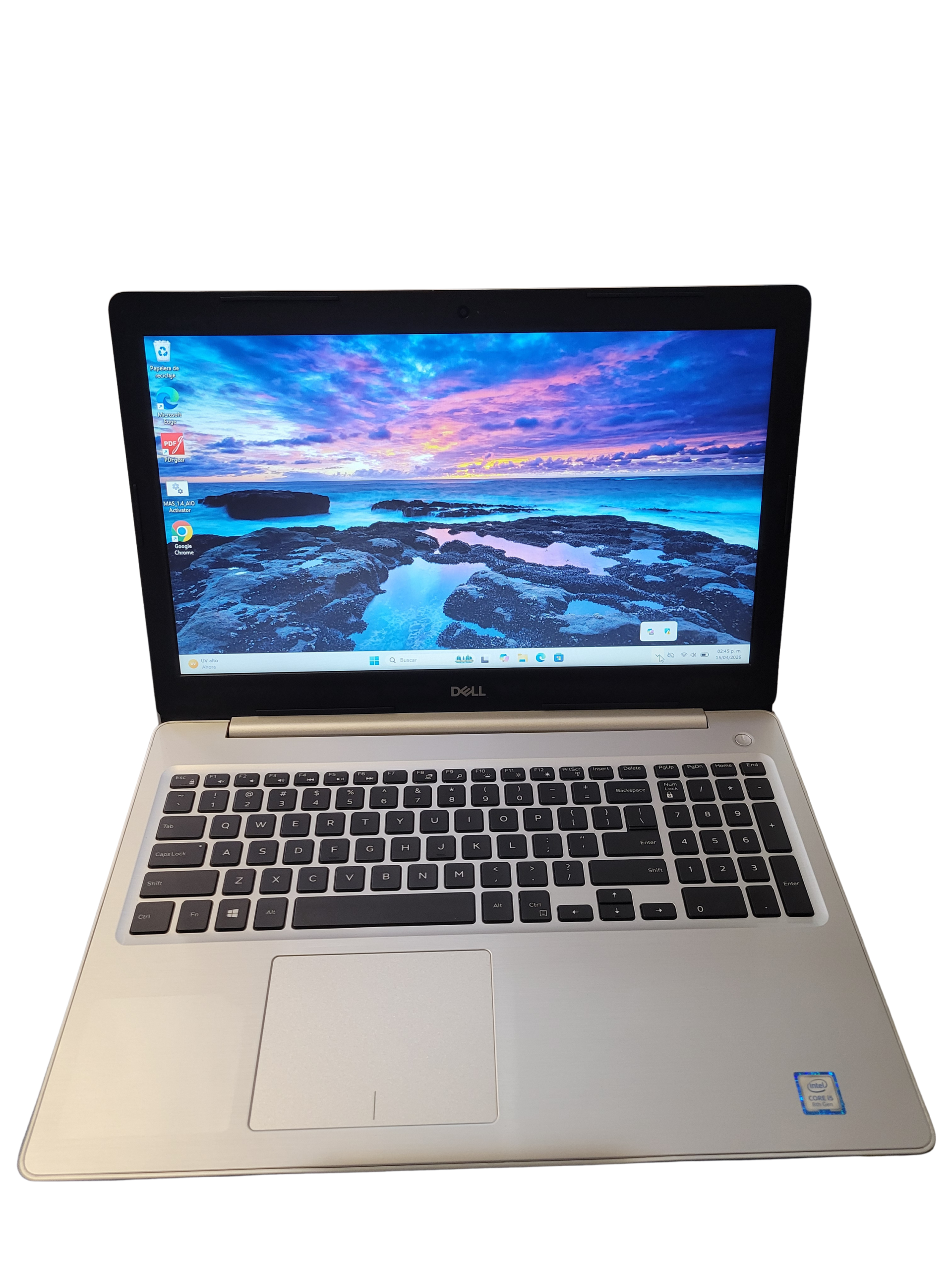 DELL INSPIRON 5570 I5 8VA 8GB RAM 128GB M 2