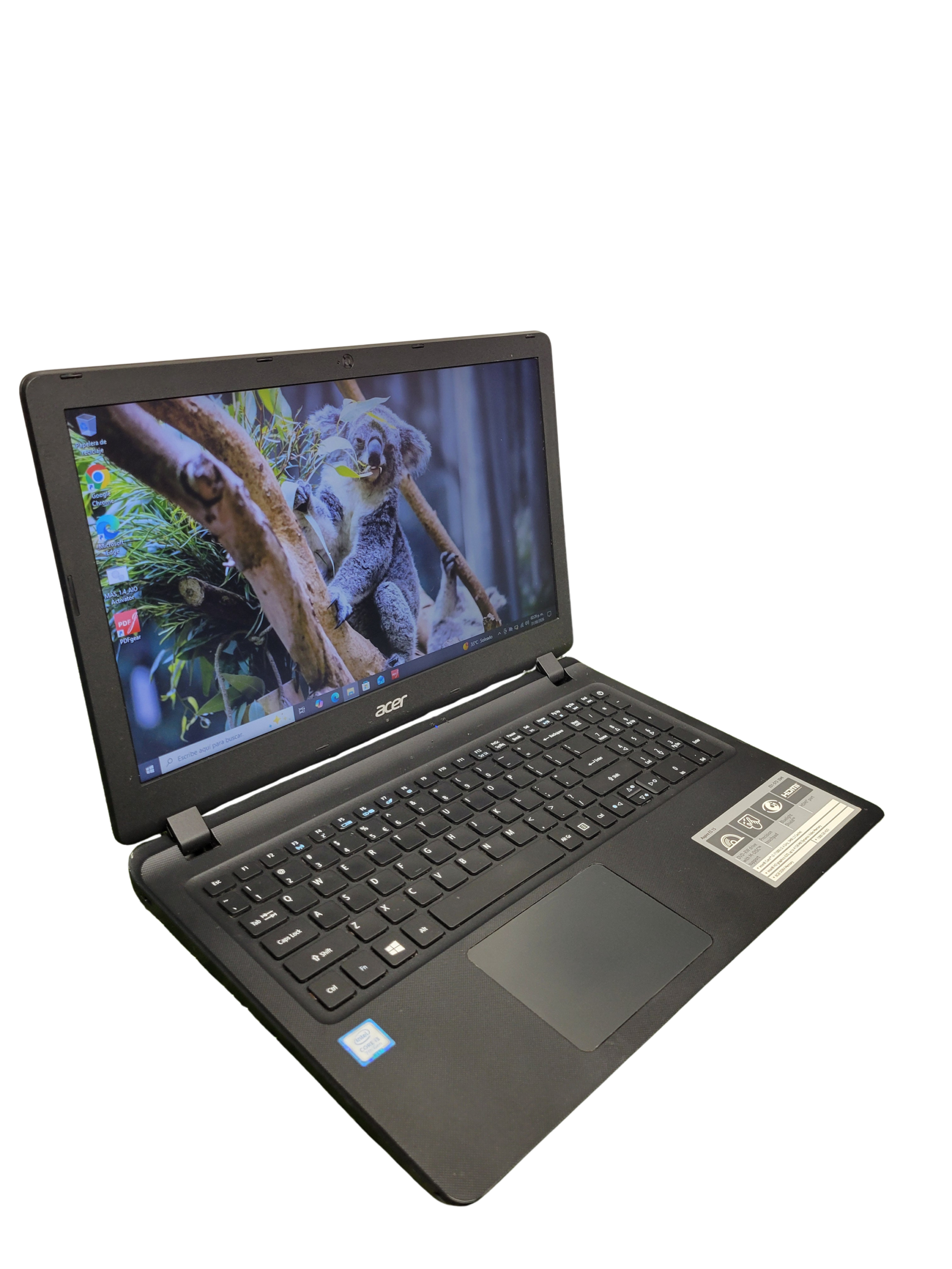 LAPTOP ACER INTEL I3 7MA GEN 4 GB RAM 500 GB SSD - Image 3